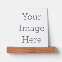 Erstellen Sie Ihre eigene 12" Walnut Foto Ledge Bilderleiste