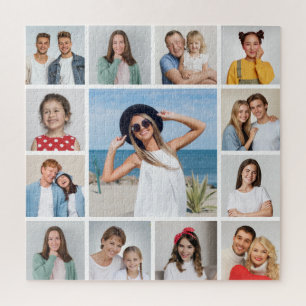 Erstellen Sie Ihre eigene 13-Foto-Collage Puzzle