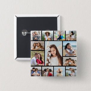 Erstellen Sie Ihre eigene 13 FotoCollage Button