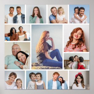 Erstellen Sie Ihre eigene 13 FotoCollage Poster