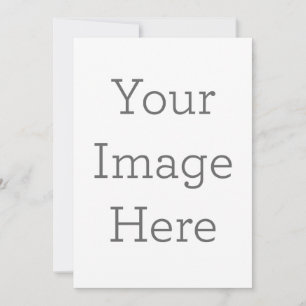 Erstellen Sie Ihre eigene 13 x 18 cm große Einladu Einladung