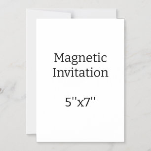 Erstellen Sie Ihre eigene 13x18cm große magnetisch Magneteinladung