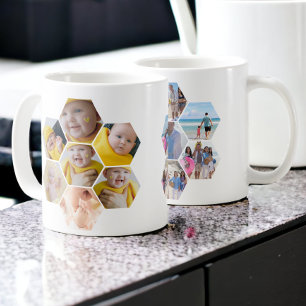 Erstellen Sie Ihre eigene 14-Foto-Personalisiert-V Kaffeetasse