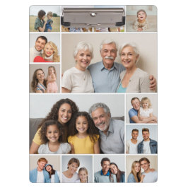 Erstellen Sie Ihre eigene 14 FotoCollage Klemmbrett