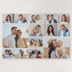 Erstellen Sie Ihre eigene 14 FotoCollage Puzzle