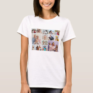 Erstellen Sie Ihre eigene 14 FotoCollage T-Shirt