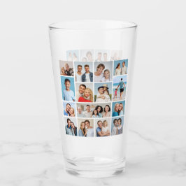 Erstellen Sie Ihre eigene 15 FotoCollage Glas