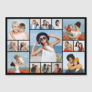 Erstellen Sie Ihre eigene 15 Fotocollage Magnetkar Magnetkarte