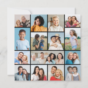 Erstellen Sie Ihre eigene 15 FotoCollage Mitteilungskarte