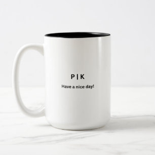 Erstellen Sie Ihre eigene 15oz Zwei-Ton-Kaffeetass Zweifarbige Tasse