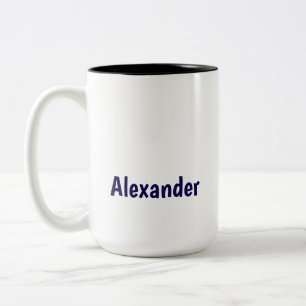 Erstellen Sie Ihre eigene 15oz Zwei-Ton-Kaffeetass Zweifarbige Tasse