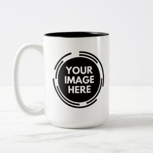 Erstellen Sie Ihre eigene 15oz Zwei-Ton-Kaffeetass Zweifarbige Tasse
