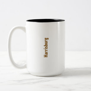 Erstellen Sie Ihre eigene 15oz Zwei-Ton-Kaffeetass Zweifarbige Tasse
