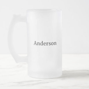 Erstellen Sie Ihre eigene 16 oz Mattglas Bierglas