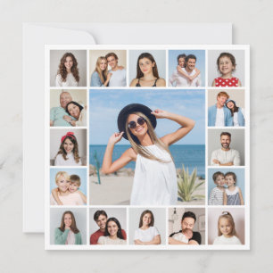 Erstellen Sie Ihre eigene 17-Foto-Collage Karte