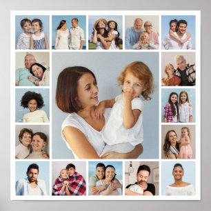 Erstellen Sie Ihre eigene 17 FotoCollage Poster