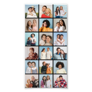 Erstellen Sie Ihre eigene 18 Foto Collage Foto Erw