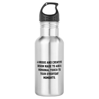 Erstellen Sie Ihre eigene 18 oz Edelstahl-Wasserfl Edelstahlflasche