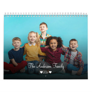 Erstellen Sie Ihre eigene 2025 Simple Custom Foto  Kalender