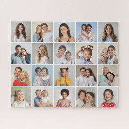 Erstellen Sie Ihre eigene 20-FotoCollage Puzzle