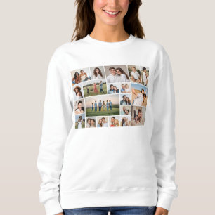 Erstellen Sie Ihre eigene 20-FotoCollage Sweatshirt