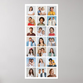 Erstellen Sie Ihre eigene 21-Foto-Collage, editier Poster
