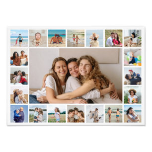 Erstellen Sie Ihre eigene 21 Foto Collage Foto Erw