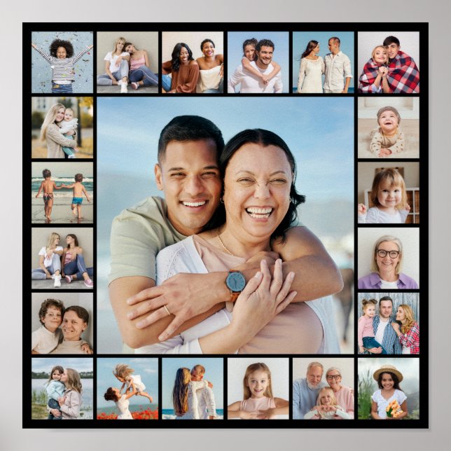 Erstellen Sie Ihre eigene 21 FotoCollage Poster (Vorne)