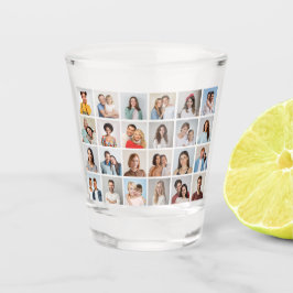 Erstellen Sie Ihre eigene 24 FotoCollage Schnapsglas