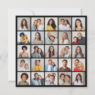 Erstellen Sie Ihre eigene 25-Foto Collage Karte