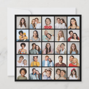 Erstellen Sie Ihre eigene 25-Foto Collage Karte