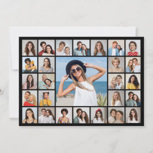Erstellen Sie Ihre eigene 27 Foto Collage Grußkart