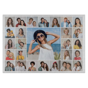Erstellen Sie Ihre eigene 27 FotoCollage Schneidebrett