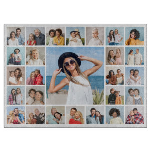 Erstellen Sie Ihre eigene 27 FotoCollage Schneidebrett