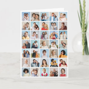 Erstellen Sie Ihre eigene 35-Foto-Collage gefaltet