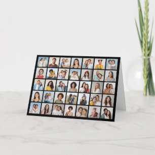 Erstellen Sie Ihre eigene 35-Foto-Collage Karte