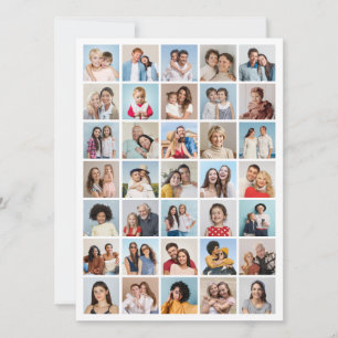 Erstellen Sie Ihre eigene 35-Foto Collage Karte
