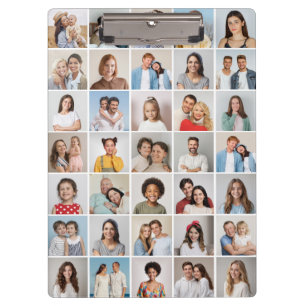 Erstellen Sie Ihre eigene 35-Foto Collage Klemmbrett