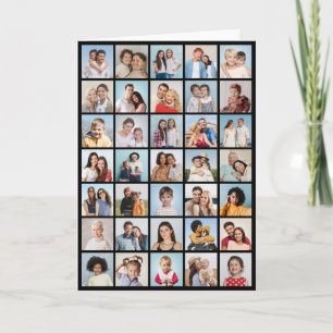 Erstellen Sie Ihre eigene 35 gefaltete FotoCollage Karte