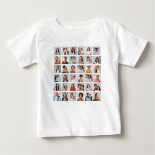 Erstellen Sie Ihre eigene 36 FotoCollage Baby T-shirt