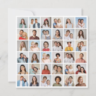 Erstellen Sie Ihre eigene 36 FotoCollage Karte