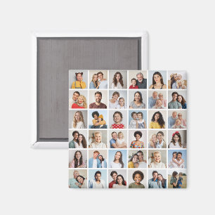 Erstellen Sie Ihre eigene 36 FotoCollage Magnet