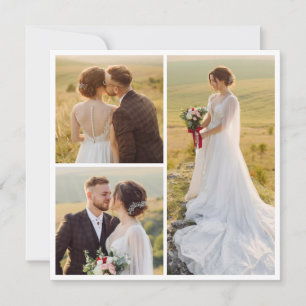 Erstellen Sie Ihre eigene 3 FotoCollage Einladung