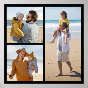 Erstellen Sie Ihre eigene 3 FotoCollage Poster