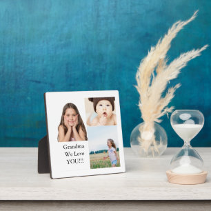 Erstellen Sie Ihre eigene 3 FotoCollage Wir Lieb Fotoplatte