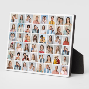 Erstellen Sie Ihre eigene 48-Foto-Collage  Fotoplatte