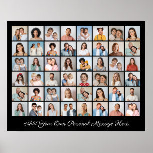 Erstellen Sie Ihre eigene 48-Foto-Collage mit Ihre Poster