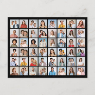 Erstellen Sie Ihre eigene 48-Foto-Collage Postkarte