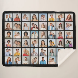 Erstellen Sie Ihre eigene 48-Foto-Collage Sherpadecke