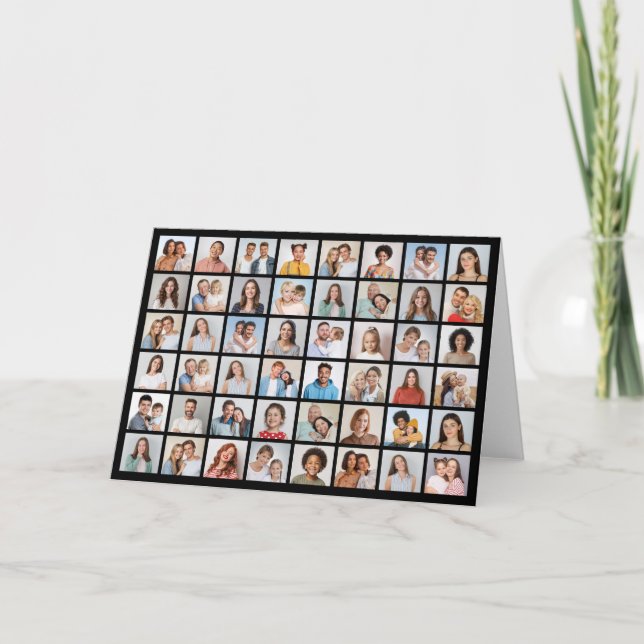 Erstellen Sie Ihre eigene 48 FotoCollage (Vorderseite)